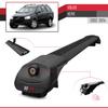 acpar Compatible with Volvo XC90 2003-2015 Cross Bar ACE-1 Roof Racks Car Top Luggage Carrier Rails Black view 3