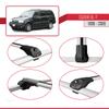 acpar Compatible with Suzuki XL-7 1998-2006 ACE-1 Car Roof Rack Cross Bar Grey Aluminium 3 Bars view 4