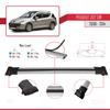 acpar Compatible with Peugeot 207 SW 2006-2014 Car Roof Rack Cross Bar Fly Model Grey view 3