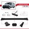 acpar Compatible with Mercedes Vito (W447) 2014-2023 Roof Racks Car Top Luggage Carrier Rails Fly Model Black view 4