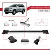 acpar Compatible with Toyota Land Cruiser Prado (J150) 2009-2023 Car Roof Rack Cross Bar Fly Model Grey view 4
