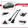 acpar Compatible with Fiat Palio Weekend 1996-2007 Car Roof Rack Cross Bar Fly Model Grey view 3