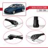 acpar Compatible with Skoda Octavia 3 (5E) SW Pre-Facelift 2013-2017 ACE-1 Car Roof Rack Cross Bar Black Aluminium 3 Bars view 4