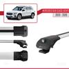 acpar Compatible with Mercedes GLB Class (X247) 2020-2025 ACE-1 Car Roof Rack Cross Bar Grey Aluminium 3 Bars view 3