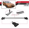 acpar Compatible with Volvo XC70 (DE) 1998-2000 Car Roof Rack Cross Bar FLY Model GREY view 4