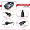 acpar Compatible with Mercedes Viano 2 (W639) Pre-Facelift 2003-2010 ACE-1 Car Roof Rack Cross Bar Grey Aluminium 3 Bars view 4