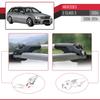 acpar Compatible with Mercedes C Class 3 (S204) 2008-2014 ACE-1 Car Roof Rack Cross Bar Grey Aluminium 2 Bars view 4