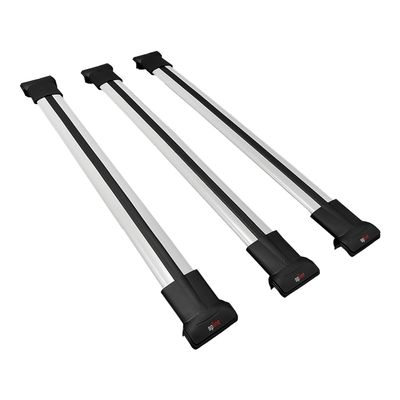 acpar Compatible with Skoda Octavia (1Z) 2004-2012 Cross Bar FLY Model Car Roof Rack Cross Bar 3 BARS GREY