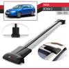 acpar Compatible with Skoda Octavia (1Z) 2004-2012 Cross Bar FLY Model Car Roof Rack Cross Bar 3 BARS GREY view 3