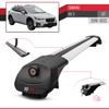 acpar Compatible with Subaru XV 2 2018-2023 ACE-1 Car Roof Rack Cross Bar Grey Aluminium 2 Bars view 3