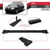 acpar Compatible with Dacia Duster 2010-2013 Cross Bar FLY Model Car Roof Rack Cross Bar 3 BARS BLACK view 4