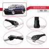 acpar Compatible with Holden Frontera 2 1999-2004 ACE-1 Car Roof Rack Cross Bar Black Aluminium 2 Bars view 4