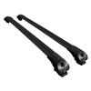 acpar Compatible with Nissan NP300 (D23) 2015-2021 ACE-1 Car Roof Rack Cross Bar Black Aluminium 2 Bars view 1