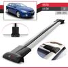 acpar Compatible with Mazda 6 Wagon (GH1/GH2) 2008-2012 Cross Bar FLY Model Car Roof Rack Cross Bar 3 BARS GREY view 3