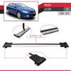 acpar Compatible with Mazda 6 Wagon (GH1/GH2) 2008-2012 Cross Bar FLY Model Car Roof Rack Cross Bar 3 BARS GREY view 4