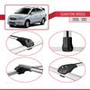 acpar Compatible with SsangYong Rodius 2005-2012 ACE-1 Car Roof Rack Cross Bar Grey Aluminium 3 Bars view 4