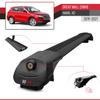 acpar Compatible with Great Wall Haval H2 2019-2021 ACE-1 Car Roof Rack Cross Bar Black Aluminium 3 Bars view 3