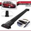 acpar Compatible with Kia Grand Carnival (VQ) 2006-2014 Car Roof Rack Cross Bar FLY Model BLACK view 3