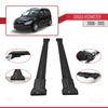 acpar Compatible with Skoda Roomster 2007-2015 Car Roof Rack Cross Bar Fly Model Black view 3