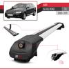 acpar Compatible with A6 (C6) Allroad 2006-2011 ACE-1 Car Roof Rack Cross Bar Grey Aluminium 2 Bars view 3