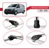 acpar Compatible with Mercedes Metris (W447) 2014-2025 ACE-1 Car Roof Rack Cross Bar Grey Aluminium 2 Bars view 4