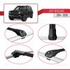 acpar Compatible with Jeep Renegade (BU) 2014-2025 ACE-1 Car Roof Rack Cross Bar Black Aluminium 3 Bars view 4
