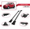 acpar Compatible with Daihatsu Terios 2006-2017 Car Roof Rack Cross Bar Fly Model Grey view 3