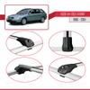 acpar Compatible with A4 (B5) Avant 1996-2001 ACE-1 Car Roof Rack Cross Bar Grey Aluminium 3 Bars view 4