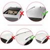 acpar Compatible with Peugeot 206 Estate 2002-2008 Cross Bar Fly Model Car Roof Rack Cross Bar 3 Bars Grey view 2