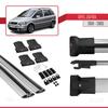 acpar Compatible with Opel Zafira A (T98) 2001-2005 Fly Model Car Roof Rack Cross Bar Grey Aluminium 2 Bars view 4