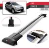 acpar Compatible with Ford Escape 2013-2019 Car Roof Rack Cross Bar FLY Model GREY view 3