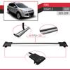 acpar Compatible with Ford Escape 2013-2019 Car Roof Rack Cross Bar FLY Model GREY view 4