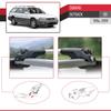 acpar Compatible with Subaru Outback 1994-1999 ACE-1 Car Roof Rack Cross Bar Grey Aluminium 3 Bars view 4