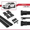 acpar Compatible with Subaru XV 2012-2017 Car Roof Rack Cross Bar Fly Model Black view 4