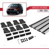 acpar Compatible with Mercedes Vito (W638) 1996-2003 Cross Bar Fly Model Car Roof Rack Cross Bar 4 Bars Grey view 4