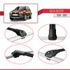 acpar Compatible with Dacia Duster (HS) Pre-Facelift 2010-2013 ACE-1 Car Roof Rack Cross Bar Black Aluminium 2 Bars view 4