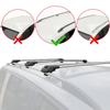 acpar Compatible with Peugeot 307 SW 2002-2008 ACE-1 Car Roof Rack Cross Bar Grey Aluminium 3 Bars view 2