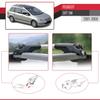 acpar Compatible with Peugeot 307 SW 2002-2008 ACE-1 Car Roof Rack Cross Bar Grey Aluminium 3 Bars view 4