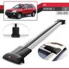 acpar Compatible with Kia Sportage 2004-2009 Car Roof Rack Cross Bar FLY Model GREY view 3