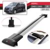 acpar Compatible with Vauxhall Combo E 2019-2023 Cross Bar FLY Model Car Roof Rack Cross Bar 3 BARS GREY view 3