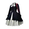 Uillui Women's Cool Goth Lolita Dress Halloween Masquerade Party Punk Gothic Dress Vintage Fairy Renaissance Victorian Dress view 1