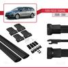 acpar Compatible with Ford Focus Touring 2008-2011 Car Roof Rack Cross Bar Fly Model Black view 4