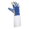 Aosekaa Fencing Glove, Training Equipment Professional Hand Protection Non Slip Gloves Fencing Bout Mittens for Adult, Kids, Competition, Practice, XL Right view 1