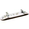 CCS Vine Skeleton Skateboard Complete - White - 8.125" x 32.00" view 2