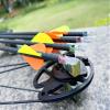 CosiComu 6PCS Lighted Nocks for Arrows with .246/ .244/ .233/ .204/ .165 Inside Diameter Bolts with ON/Off Switch Light up Knocks Compound Bow Arrow Nocks for Hunting Shooting view 3