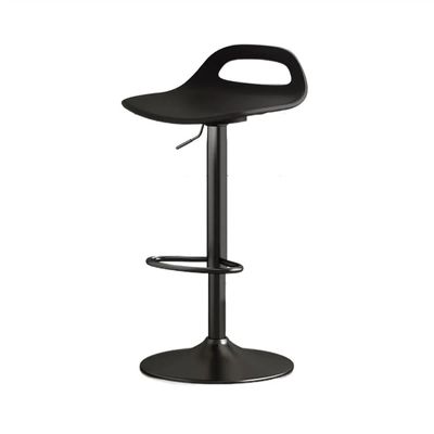 GRFIT Bar Chair Adjustable Height Chair (58-78cm) Bar Front Desk Chair Modern Simple High Stool Dining Chair Lever Chair Adjustable Bar Stools (Color : Black)