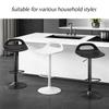 GRFIT Bar Chair Adjustable Height Chair (58-78cm) Bar Front Desk Chair Modern Simple High Stool Dining Chair Lever Chair Adjustable Bar Stools (Color : Black) view 4