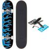 [CCS] Flames Skateboard Complete - Black/Blue - 7.75" x 32.00" view 1