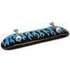 [CCS] Flames Skateboard Complete - Black/Blue - 7.75" x 32.00" view 2