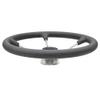 Boat Steering Wheel with Cap | 16 Inch Foam Rubber Grip Stainless Steel view 3